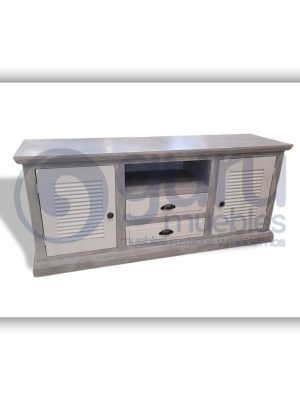 BAJO TV PERSIANA 140 x 66 x 40 correderas metalicas