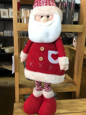 PAPA NOEL EXTENSIBLE MEDIAS ROJAS