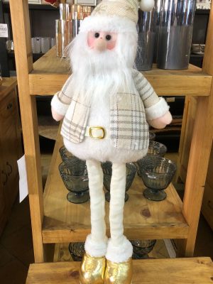 PAPA NOEL EXTENSIBLE JACK DORADO