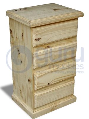 MESA DE LUZ SOMMIER  4 CAJ/ XXX