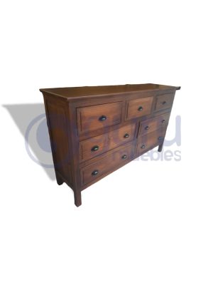 COMODA ANTIGUA 150x40x90 CON GUIAS