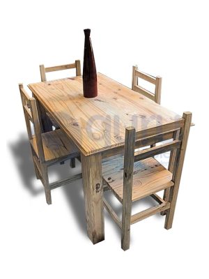 COMBO 1 MESA 110 + 4 SILLAS SUPER EC