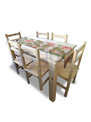 COMBO 2 MESA 135+6 SILLAS SUPER EC