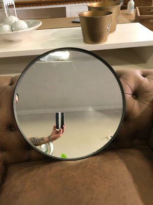 ESPEJO REDONDO HIERRO 50CM