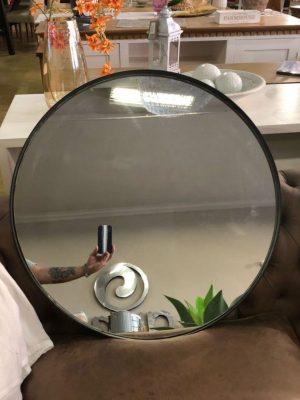 ESPEJO REDONDO HIERRO  60CM