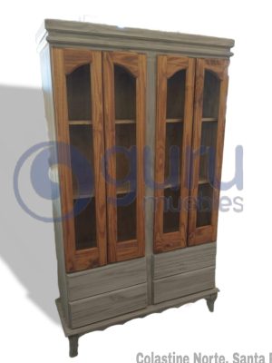 CRISTALERO 120 PATA REINA ANA c/ corredera metálica