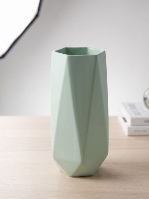 FLORERO VERDE PASTEL OLD142VP