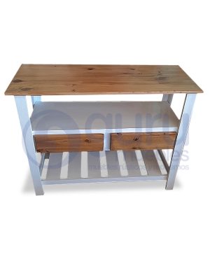 MESA QUESERA 100X40 C/2 CAJ AL MEDIO