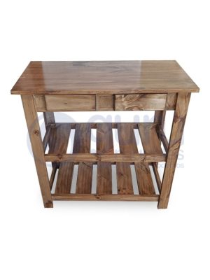 MESA QUESERA 120X40 C/2 CAJ ARRIBA