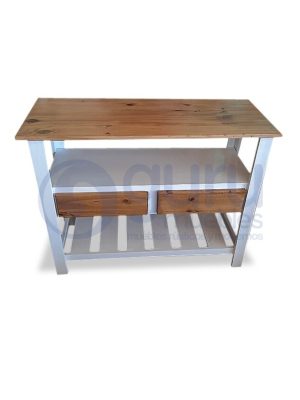 MESA QUESERA 80X40 C/2CAJ AL MEDIO