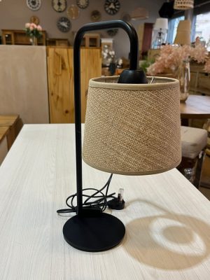 LAMPARA ESCRITORIO HORCA NEGRO
